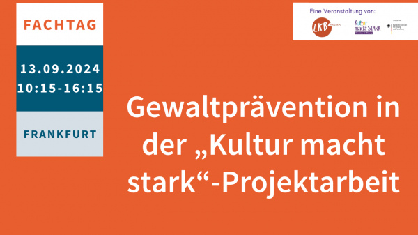 Bild zur News: Fachtag ''Gewaltprävention in der Projektarbeit!''