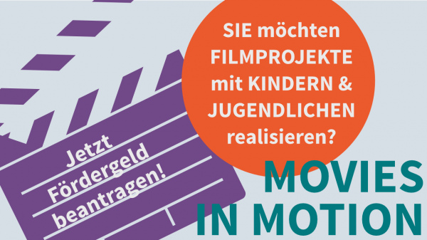 Bild zur News: Zwischenstand zweite Antragsrunde 2026 für "Movies in Motion"-Projekte