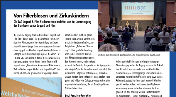 Bild zur News: BJF-Jahrestagung im RUNDBRIEF 150