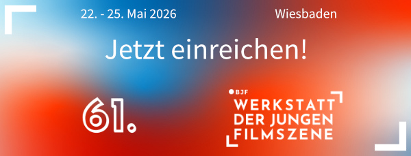 Bild zur News: Call for Entries: Film zur Werkstatt der Jungen Filmszene 2026 einreichen