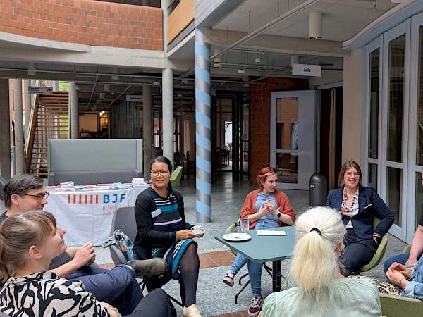 Netzwerken in der Pause