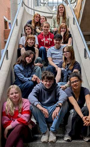 Mitglieder der BJF-Jugend Filmjury, die an der Jahrestagung mitgewirkt haben